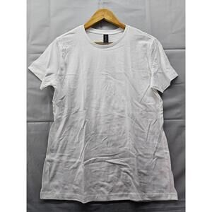 Gildan Softstyle Women’s White T-Shirt Size XL 100% Cotton Crewneck